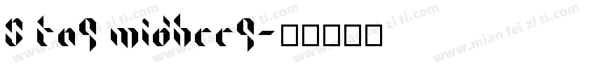 0 Ta9 MIdHCC9字体转换